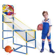 Load image into Gallery viewer, Koolbitz Basketball Arcade Game Hoop and Stand for Kids, Net, Backboard with Ball and Pump Basketball Set for Children, Mini Basketball Net, Outdoor Indoor Sports Game, Kids Fun Activity
