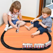 Load image into Gallery viewer, Koolbitz Electric Metro Train Set for Kids Interactive Train Toy with Realistic Lights &amp; Sounds, With Track &amp; Traffic Signs, Inspired by London Underground, Gift For Children Ages 3+
