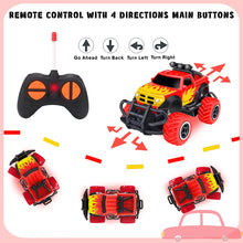 Load image into Gallery viewer, Koolbitz 1:43 Scale Remote Control Car for Kids - 4-Channel Red Mini RC Toy for Toddlers, Boys, and Girls - Ideal for Ages 3 to 8
