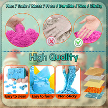 Load image into Gallery viewer, Koolbitz 1KG Motion Play Sand, Combo Pack of 3 Color with Accessories, Improve Skills of Kids, Made, Suitable for Age 3 and up, Non-Toxic Colourful Building Sand Toy for Kids
