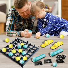 Load image into Gallery viewer, Koolbitz Dynamic Bounce Challenge Game - Family Party Tabletop Game with Colorful Balls, Pattern Cards, and Durable Game Grid Educational and Fun Ball Bouncing Game for Kids, Teens, Adults
