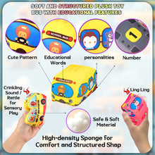 Load image into Gallery viewer, Koolbitz Kids Soft Car Toys with Playmat Storage Bag Infant Baby Toddler Toys Age 12-18 Months 1-2, 1st Birthday Gifts for Boy Girl Baby Kids Pretend Play 6 Baby Cloth Cars Sets
