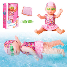 Load image into Gallery viewer, Koolbitz Realistic Electric Swimming Doll with Accessories Bath Waterproof Toy for Kids with Movable Limbs Kids Floating Bath Toy for Boys and Girls, Water Toys for Toddlers
