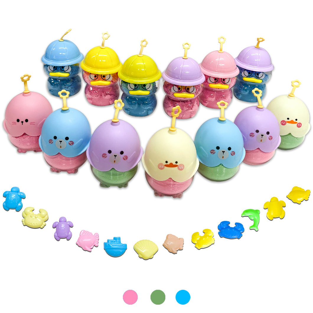Koolbitz Kids Sand Play Toys Creative Craft Fun Space Sand with Durable Colors Toddlers Indoor Outdoor Sand Pit and Castle Kit Toy Children Playsets Gift Boys & Girls (X2 Random Colour Sand)