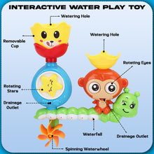 Load image into Gallery viewer, Koolbitz Bath Toy Set for Kids, Fishing Rod with Colorful Fish and Waterfall Station, Educational Bathtub Toys for Ages 3 and Above
