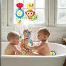 Load image into Gallery viewer, Koolbitz Bath Toy Set for Kids, Fishing Rod with Colorful Fish and Waterfall Station, Educational Bathtub Toys for Ages 3 and Above
