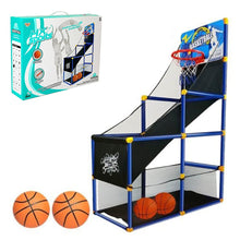 Load image into Gallery viewer, Koolbitz Arcade Basketball Playset Basket and Mesh Bag Set for Play Indoor Outdoor Basketball Hoop Arcade Play Game Set Sports Play Set for Kids Toddlers
