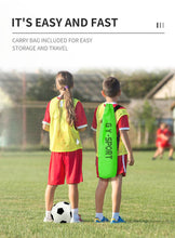 Load image into Gallery viewer, Portable Large Instant Football Goals Set, Outdoor &amp; Indoor Kids Fun Soccer Football Set Kids Football Goal Net with Ball and Pump with Bag Sports Football Training Set 120x90x70cm
