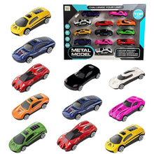 Load image into Gallery viewer, Koolbitz Toddler Sports Car Set of Metal Model Die Cast Cars Powerful and Strong Kids Cars for Pretend Racer Play Boys Girls Toy Birthday Gift for Racers Boy and Girl
