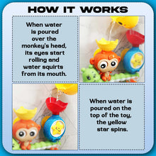 Load image into Gallery viewer, Koolbitz Bath Toy Set for Kids, Fishing Rod with Colorful Fish and Waterfall Station, Educational Bathtub Toys for Ages 3 and Above
