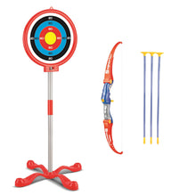 Load image into Gallery viewer, Archery Set for Kids Bow and Arrow Set with Targeting Board Stand Indoor Outdoor
