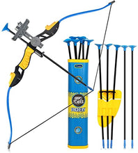 Load image into Gallery viewer, Kids Archery Bow and Arrow Set with Suckers and Target and Quiver
