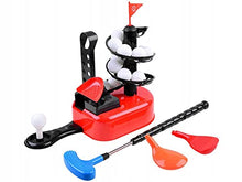 Load image into Gallery viewer, Mini Golf Set 29 Pcs with 15 Golf Balls &amp; Adjustable Clubs
