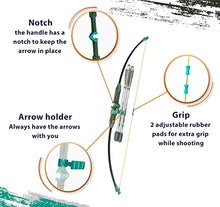 Load image into Gallery viewer, Bow and Arrow Set 3 Arrows Archery with Bow Outdoor Shooting
