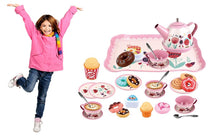 Load image into Gallery viewer, 30Pcs Children&#39;s Pink Tin Tea Set Pretend Role Play
