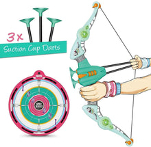 Load image into Gallery viewer, Double Target Bow Set with Suction Arrows
