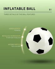 Load image into Gallery viewer, Portable Large Instant Football Goals Set with Goal Net, Ball and Pump
